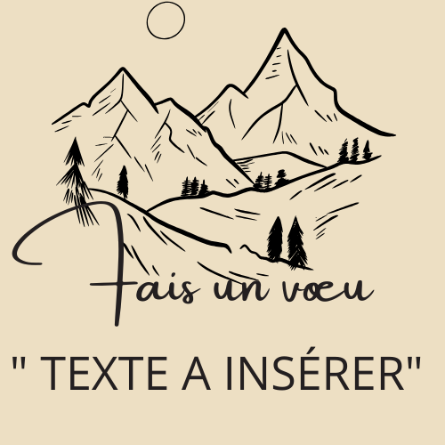 Fais un vœu personnalisé - lot