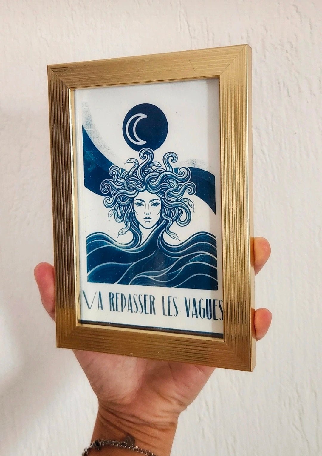 Affiche femme mer - Cabocaboche