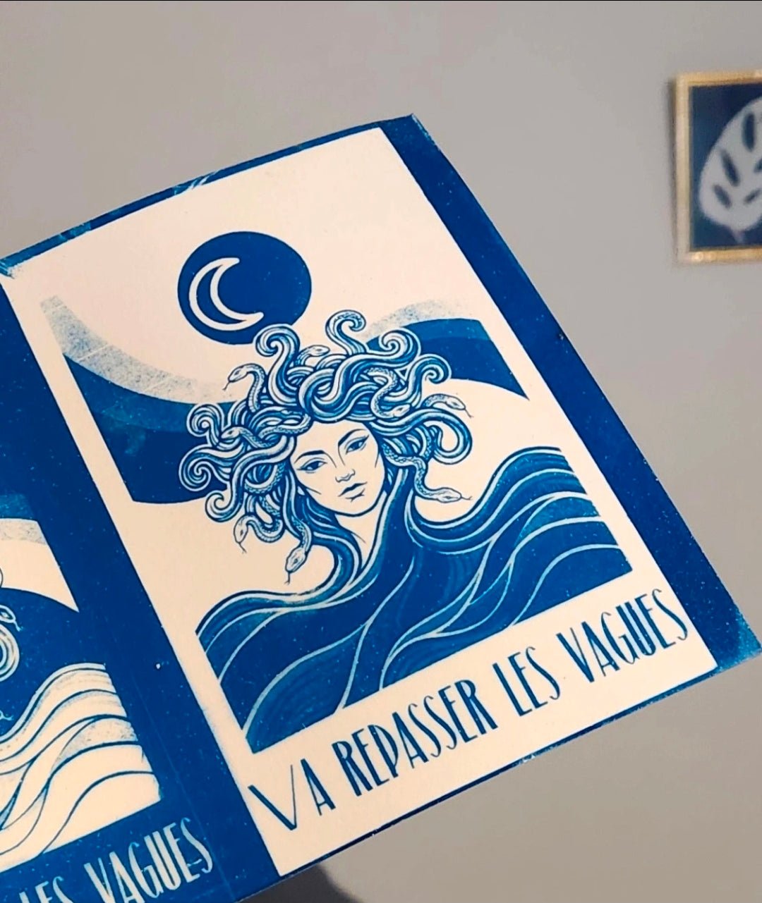 Affiche femme mer - Cabocaboche