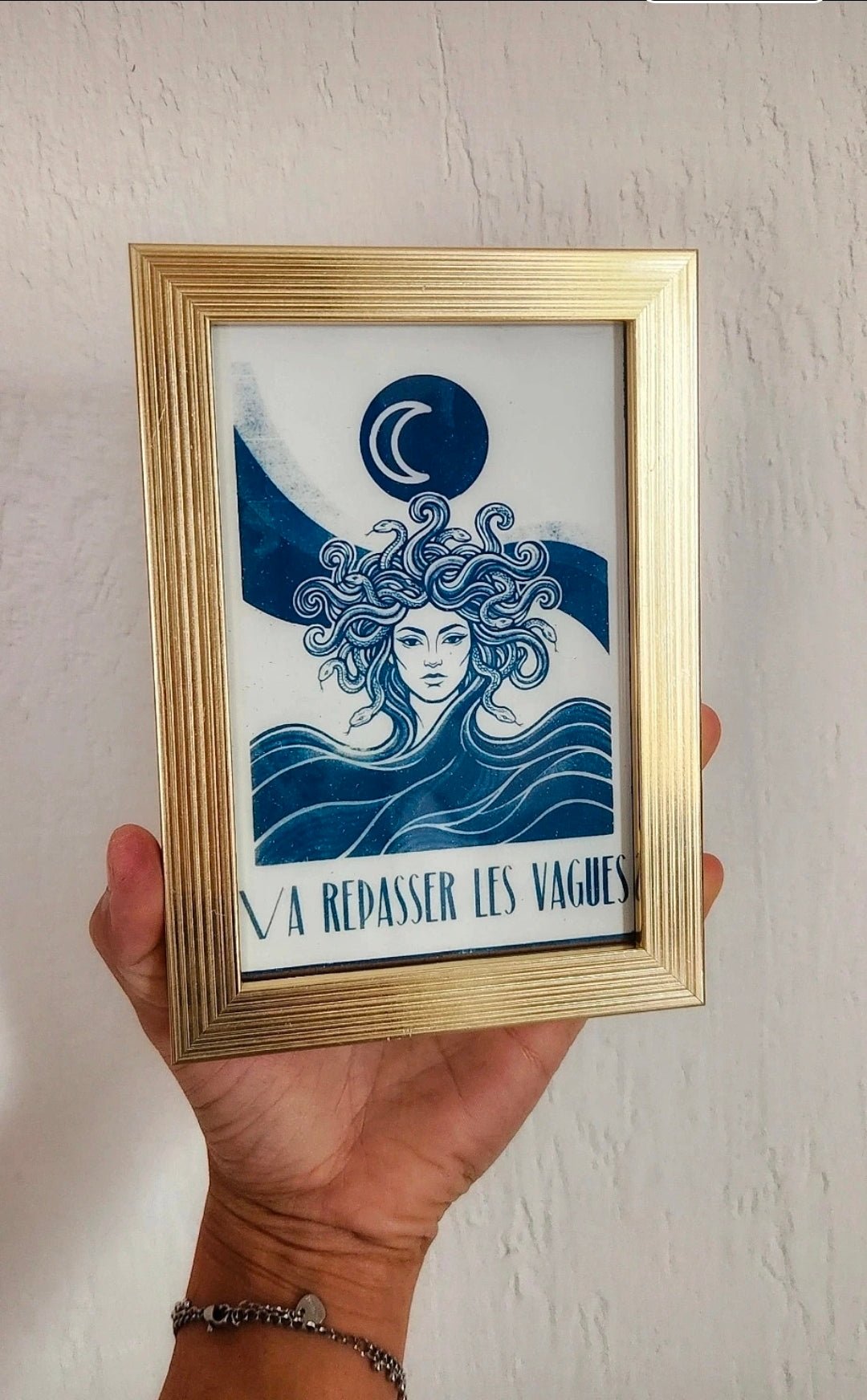Affiche femme mer - Cabocaboche