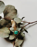 Bague Ginkgo - Cabocaboche
