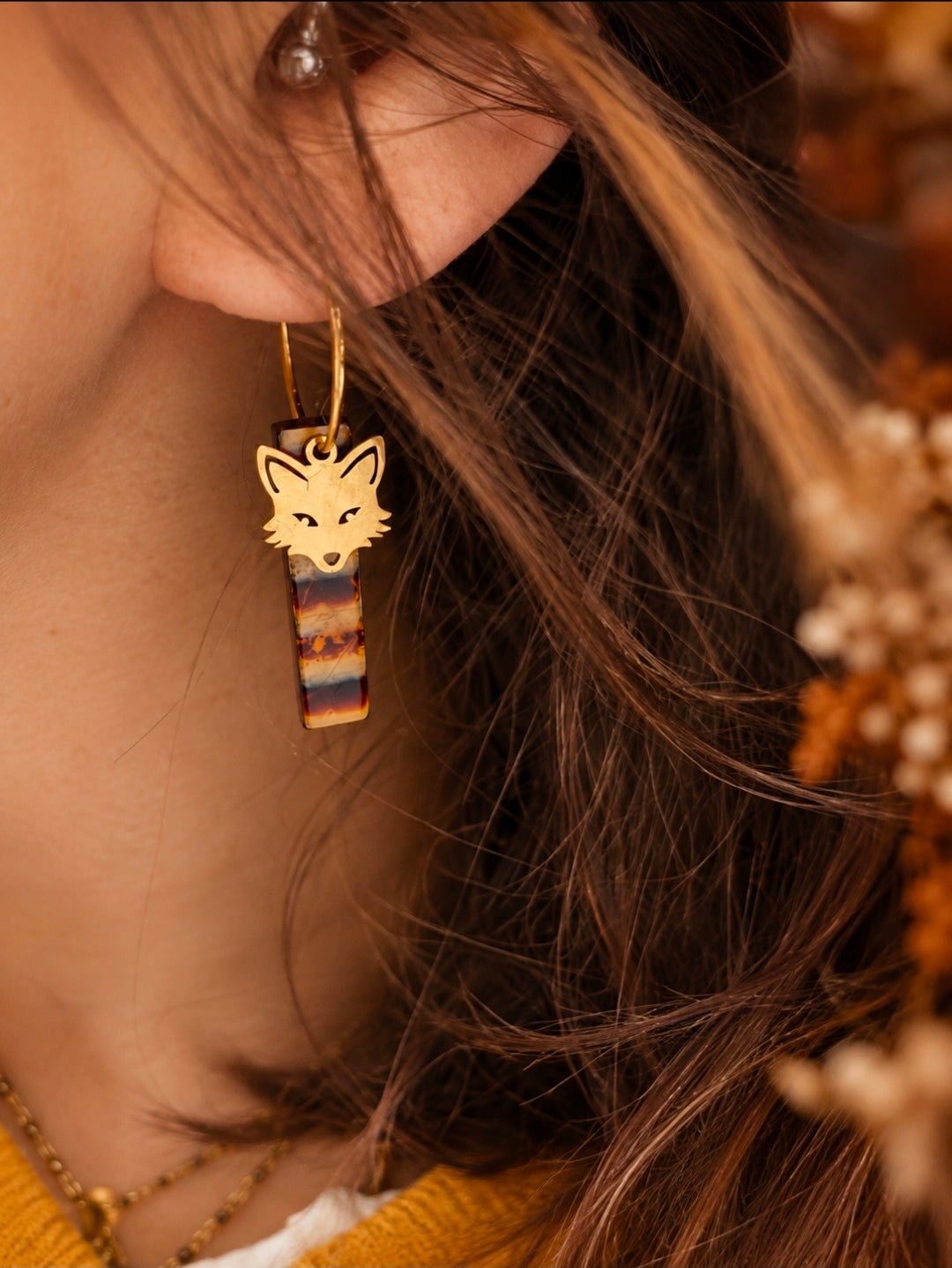 Boucles d'oreilles Ambra - Cabocaboche