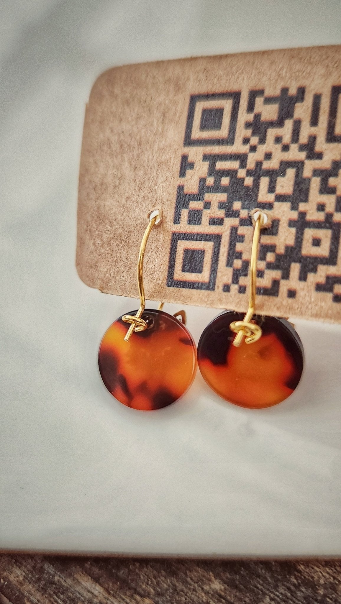 Boucles d'oreilles Mini Ambra - Cabocaboche