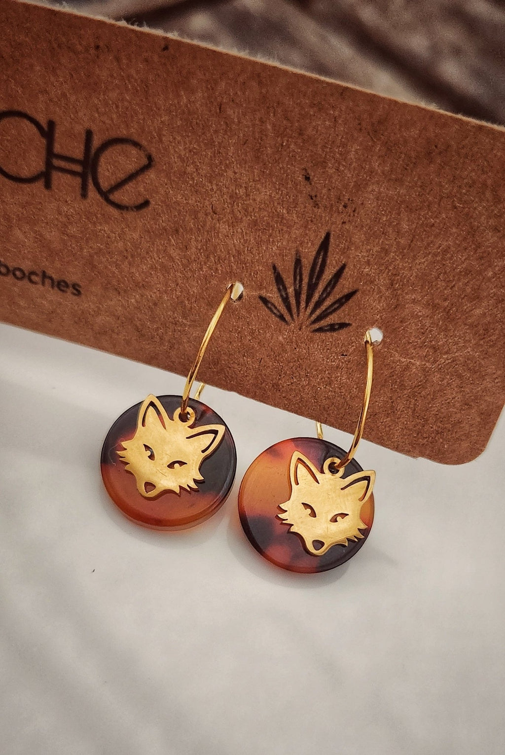 Boucles d'oreilles Mini Ambra - Cabocaboche