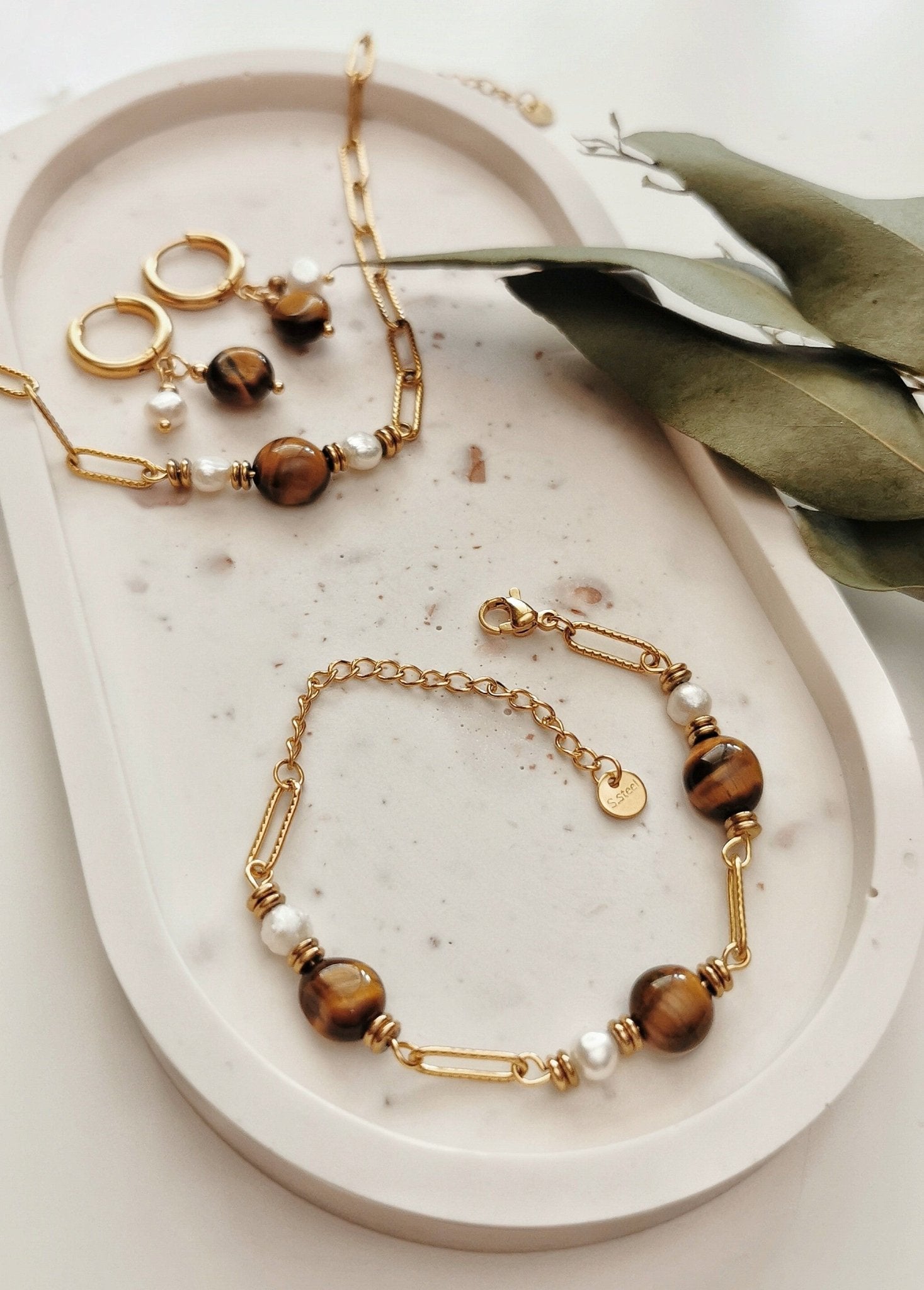 Bracelet trio de coton - Cabocaboche