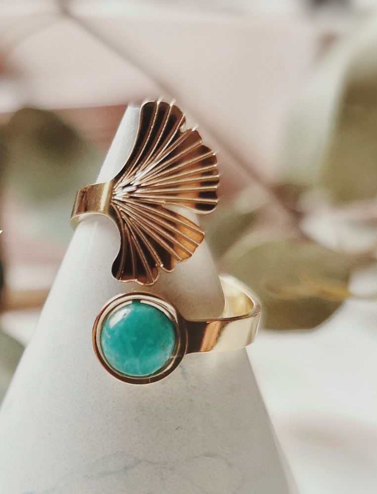 Bague Ginkgo